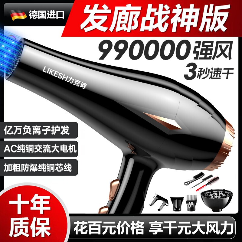 德国电吹风机家用大功率发廊专用