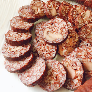 韩式米血肠加肉米肠汤250克朝鲜族手工韩国风味加热猪血肠