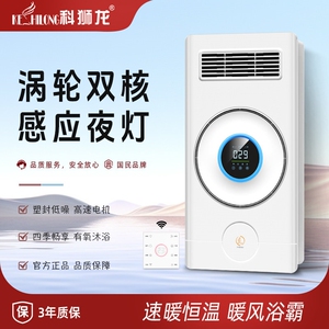 科狮龙风暖浴霸灯集成吊顶排气扇