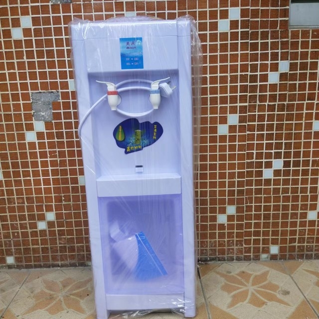 美讯立式桶装水饮水机304不锈钢胆制冷制热家用办公学校工厂内