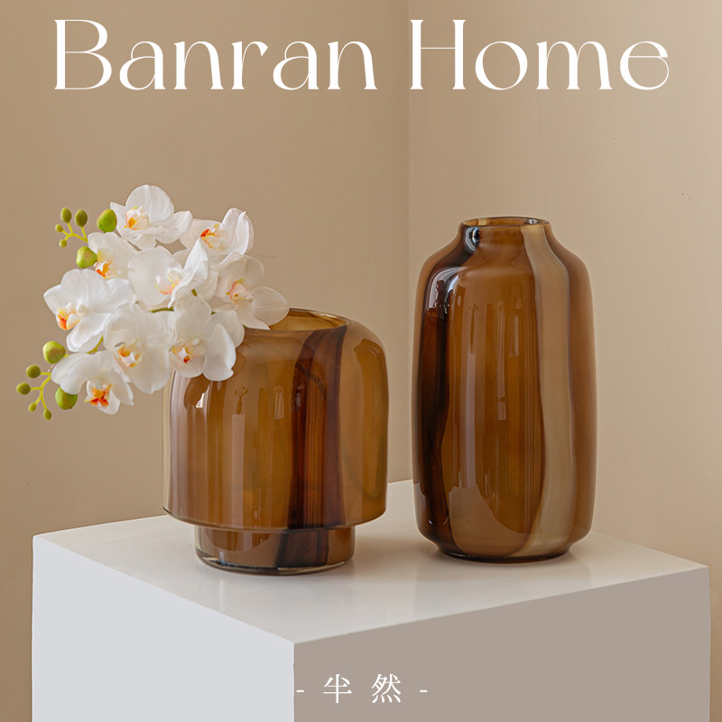 复古高级感插花水培花瓶