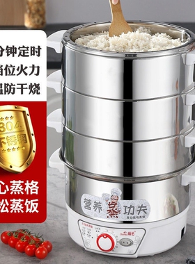不锈钢电蒸锅多功能家用2025新款