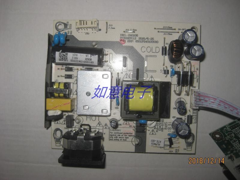原装 惠科hkc nb24c c4000电源板hkl-240108升压板cqc0400101127