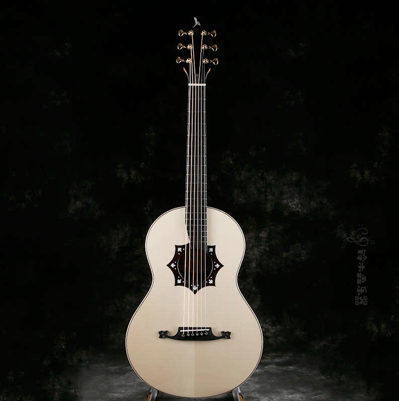 飞鸟凡鸟吉他avian dove鸽子手工定制全单指弹民谣38寸旅行吉他