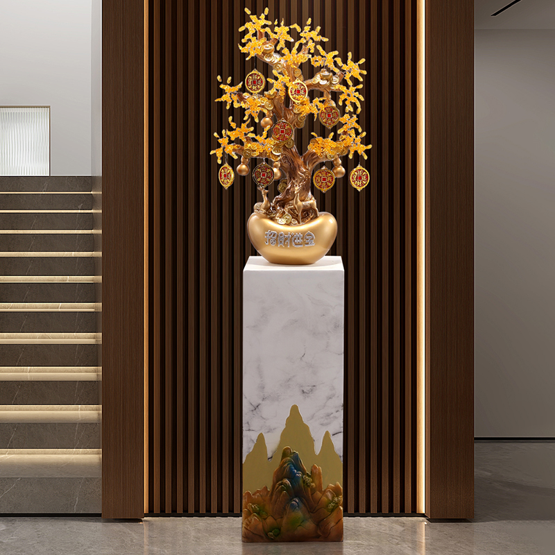 大号落地发财树旺宅生意兴隆