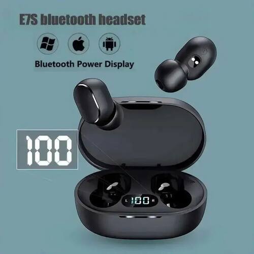 Original TWS E7S Wireless Bluetooth Headset with Mic LED Dis
