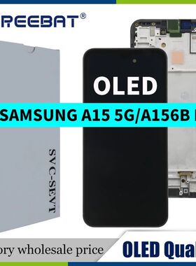 New OLED 90Hz For Samsung A15 4G A155F A155M LCD Display Tou
