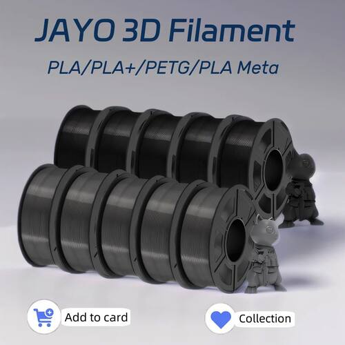 JAYO 3D Printer PLA/PLA Meta/PETG/PLA PLUS/PLA Matte Filamen