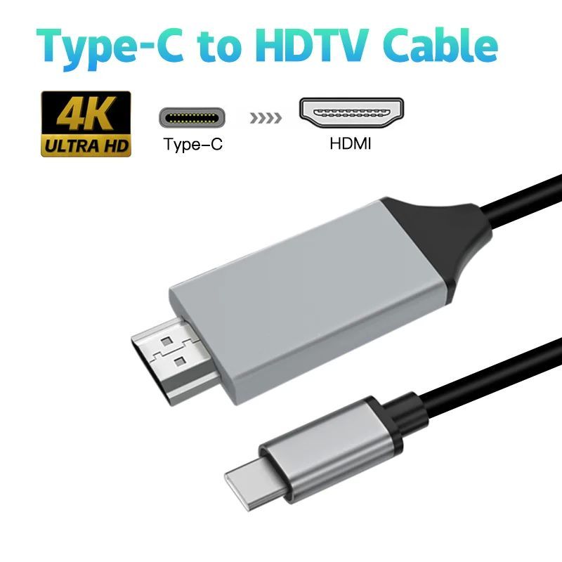 Type C To HDTV USB 3.1 To HDTV Compatible Adapter Cable Type