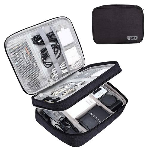Cable Storage Bag Waterproof Digital Electronic Accessories