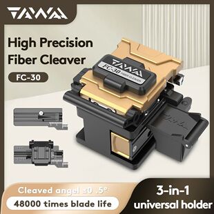 48,000 Cleaves FC-30 Optical Fiber Cleaver used with Fiber O