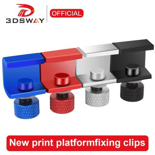 3DSWAY 3D Printer Parts Platform Clamp Glass Aluminum Plate