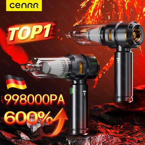 CENRR 998000PA Car Vacuum Cleaner Powerful Portable HandHeld