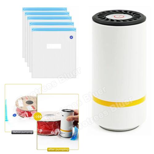 USB Rechargeable Electric Air Pump Vacuum Automatic Compress