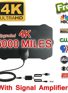 Antenna TV Digital Antena HDTV 4k 8k Interior Indoor Signal