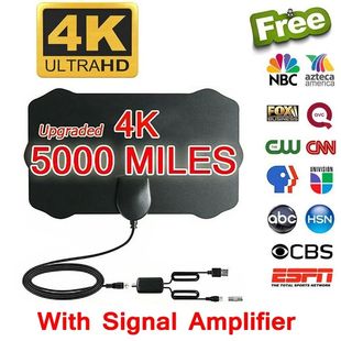 Antenna TV Digital Antena HDTV 4k 8k Interior Indoor Signal