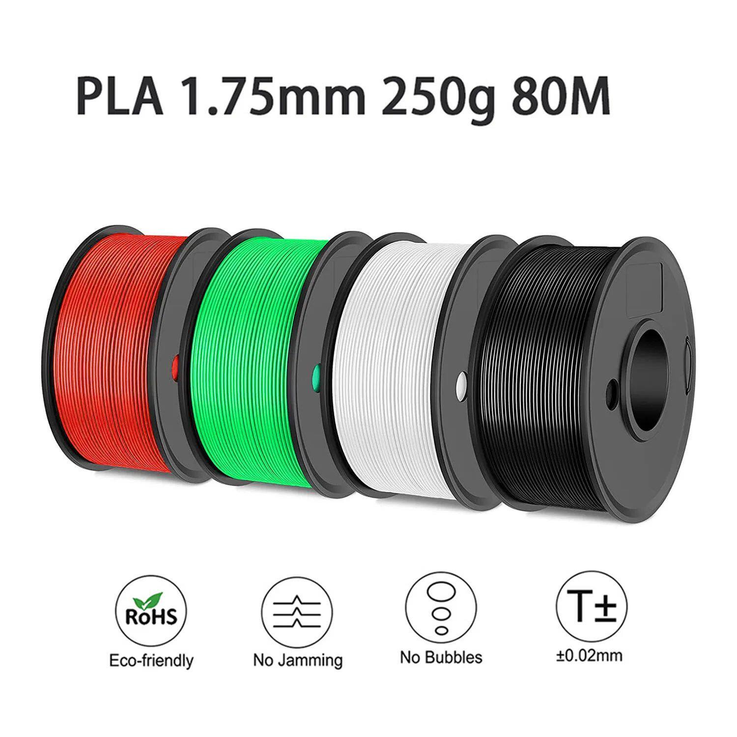 Easythreed 3D Printing  Filament PLA 250g Length 80M  Diamet