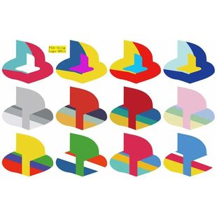 12pcs Custom Logo Underlay Sticker Skin for Sony PS5 Slim Di