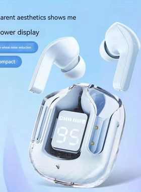 Original Wireless Bluetooth Earphone Transparent HIFI Headph