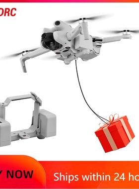 BRDRC Airdrop System for DJI Mini 4 Pro Drone Fishing Bait W