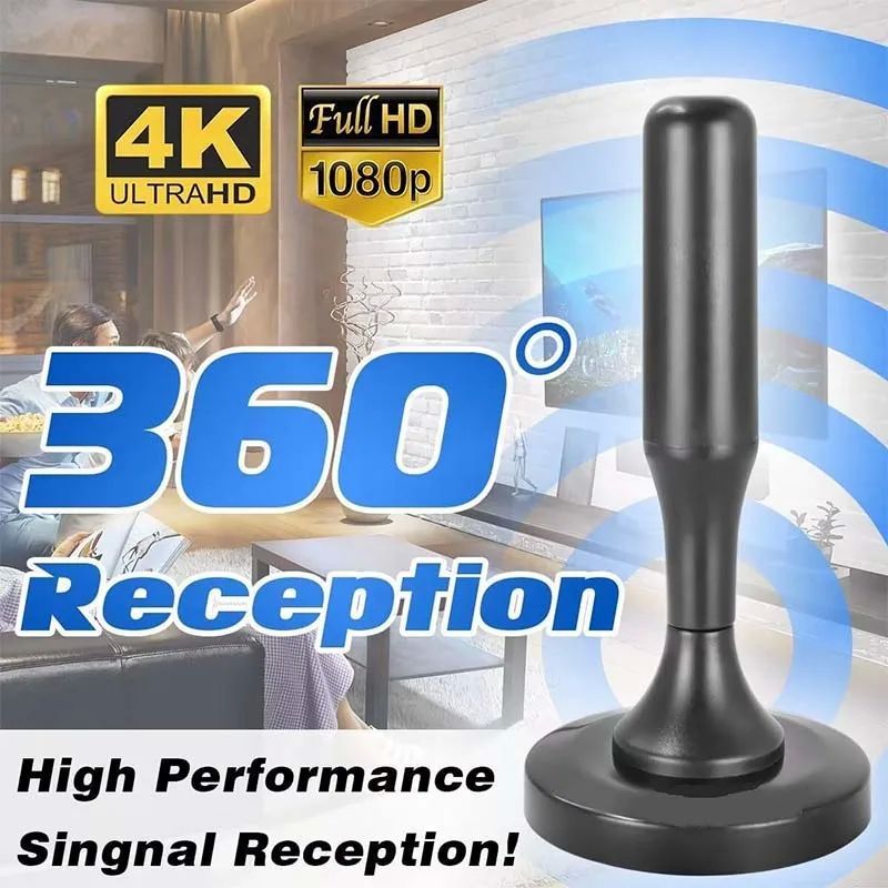 Indoor Digital TV Antenna, Smart TV Antenna,Long Range Signa