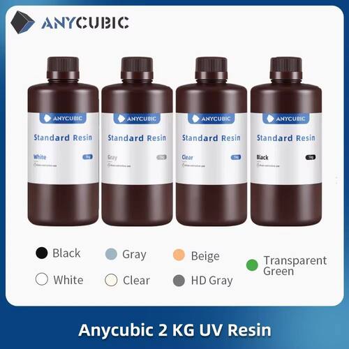 ANYCUBIC 405nm UV Resin For 3D Printer High Precision Quick