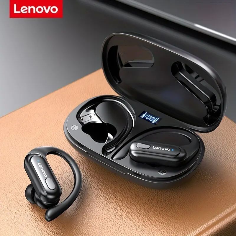 Lenovo XT60 Sports Wireless Earphones with Microphones,Butto
