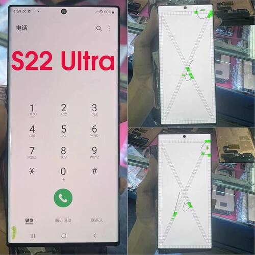 AMOLED S22 Ultra 5G Screen for Samsung Galaxy S22 Ultra 5G S