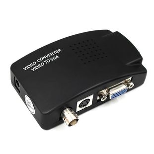 BNC VGA Composite S-Video to VGA Converter Video Converter V