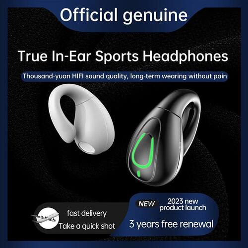 S20 Ear Clip Wireless headset V5.3 Non In Ear Single Ear OWS