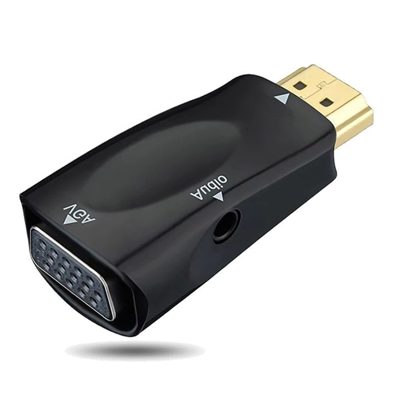 HDMI-compatible to VGA Cable Converter Male To Famale Conver