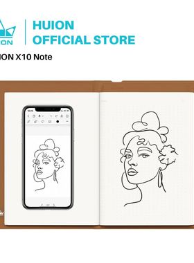 HUION Note 2-in-1 Digital Notebook Drawing Tablet With Batte