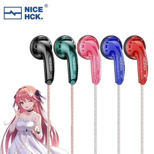 HIFI NiceHCK 3.5mm Varnish Surface Music YD30 Wired Earbu