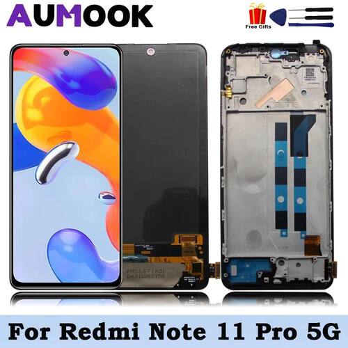 AMOLED For Xiaomi Redmi Note 11 Pro LCD Display Touch Screen