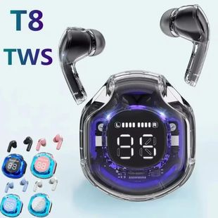 T8 TWS Wireless Earphones Fone Bluetooth Headphones Sport Ga