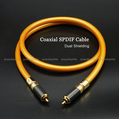 75Ohms  Digital Coaxial Cable Thick Conductor Dual Shielding
