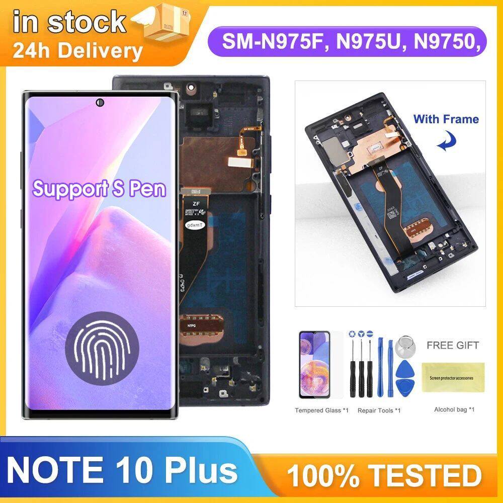Super Amoled Screen for Samsung Galaxy Note10+ Lcd Display D