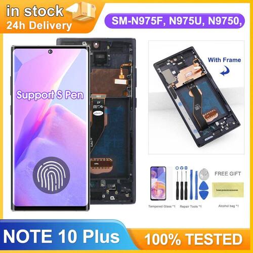 Super Amoled Screen for Samsung Galaxy Note10+ Lcd Display D