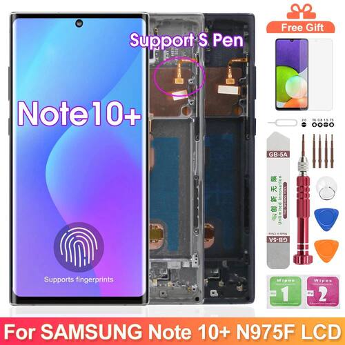 AMOLED Note 10 Plus Screen for Samsung Galaxy Note10+ N975F
