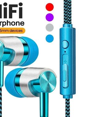 Supper Bass In-Ear Earbuds Wired Headphones Headset Earphone
