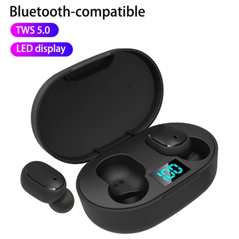 TWS Wireless Headphones Bluetooth Earphone Control Sport Hea