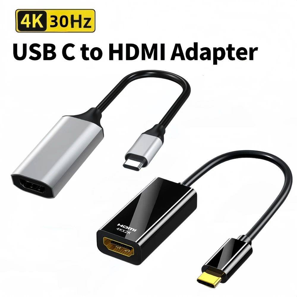 4K USB C To HDMI-compatible Cable Type C HDMI Thunderbolt 3