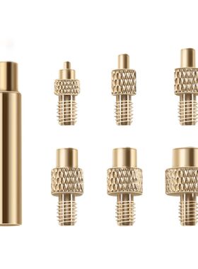 Heat Insert Nut Iron Tip M2 M3 M4 M5 M6 M8 Brass Thread Embe