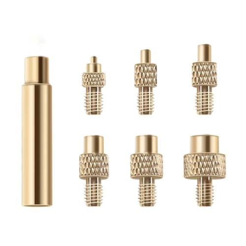 Heat Insert Nut Iron Tip M2 M3 M4 M5 M6 M8 Brass Thread Embe