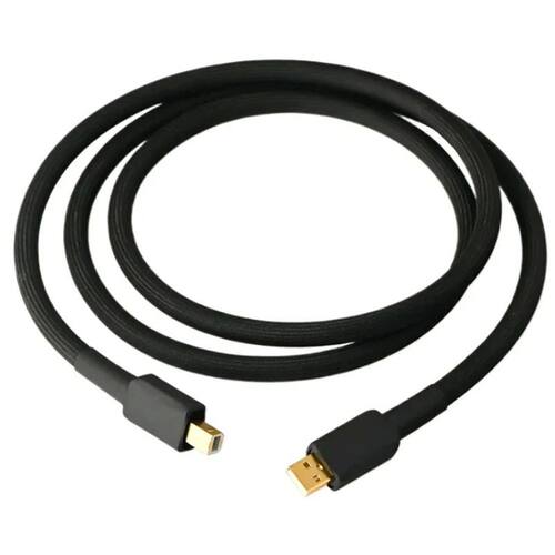 6N Pure Silver A To B USB Cable DAC Decoding Cable HiFi Audi