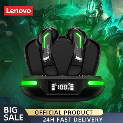 Lenovo GM3 Noise Cancelling Bluetooth Headphones TWS Gaming
