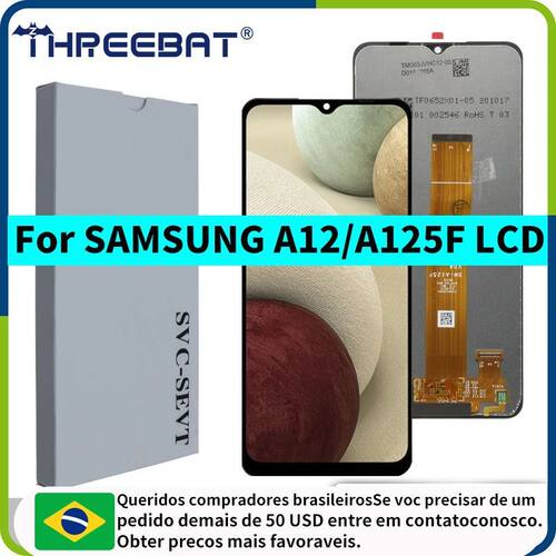 High quality Display For Samsung A12 A125F A125F/DS display