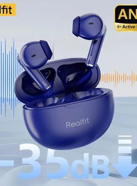 Realfit F2 Pro ANC Active Noice Cancellation Bluetooth Earph