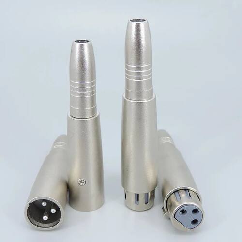 microphone 3 Pin XLR Male female Plug to 1/4 Inch 6.35mm 6.5