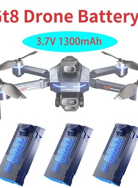 Original 3.7V 1300mAh GT8 Drone Battery Screen 4K Profession
